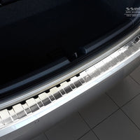 Ladekantenschutz für Volkswagen Polo VI Silber Matt