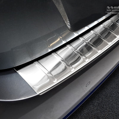 Ladekantenschutz für Nissan Leaf II Silber Matt