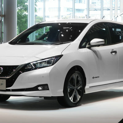 Ladekantenschutz für Nissan Leaf II Silber Matt