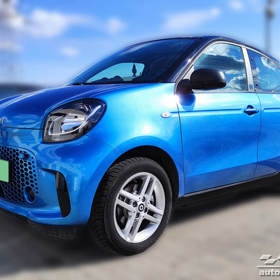 Ladekantenschutz für Smart ForFour II W453 Silber Matt
