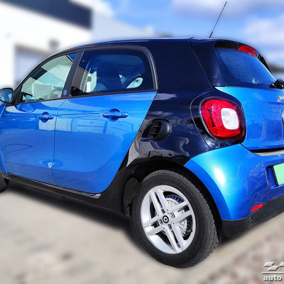 Ladekantenschutz für Smart ForFour II W453 Silber Matt