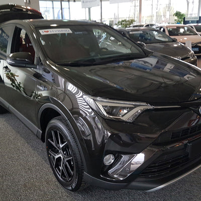 Ladekantenschutz für Toyota RAV4 IV FL Silber Matt