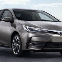 Ladekantenschutz für Toyota Corolla XI E160 Silber Matt