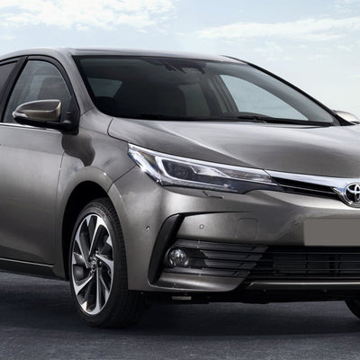 Ladekantenschutz für Toyota Corolla XI E160 Silber Matt