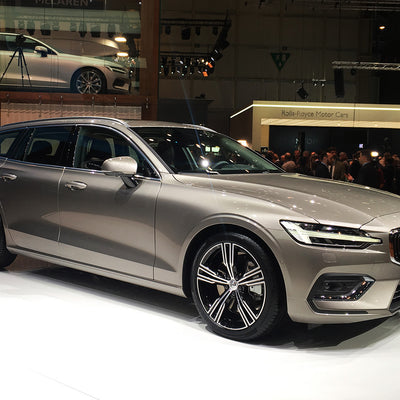 Ladekantenschutz für Volvo V60 II Silber Matt