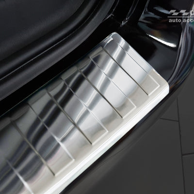 Ladekantenschutz für Peugeot Partner II / Citroen Berlingo II Silber Matt