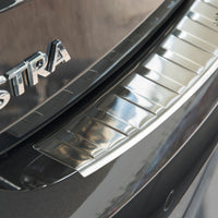 Ladekantenschutz für Opel Astra V K Silber Matt