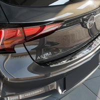 Ladekantenschutz für Opel Astra V K Silber Matt