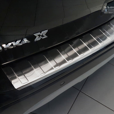 Ladekantenschutz für Opel Mokka X Silber Matt