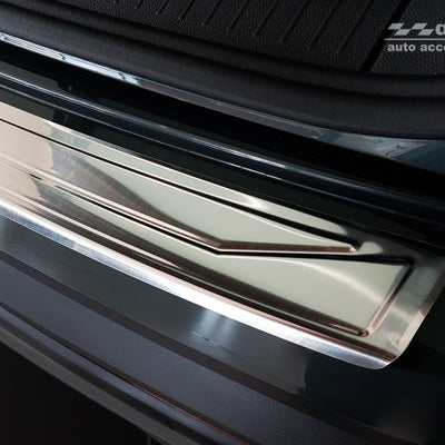 Ladekantenschutz für Seat Tarraco Silber Matt