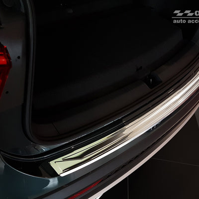 Ladekantenschutz für Seat Tarraco Silber Matt