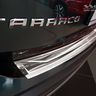 Ladekantenschutz für Seat Tarraco Silber Matt