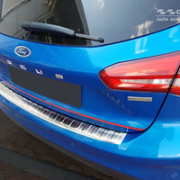 Ladekantenschutz für Ford Focus IV Silber Matt