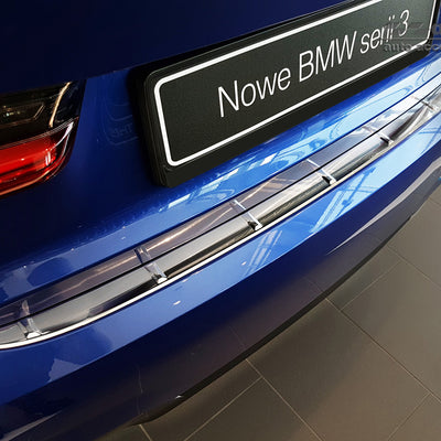 Ladekantenschutz für BMW 3 G20 Limousine M-Paket Silber Matt