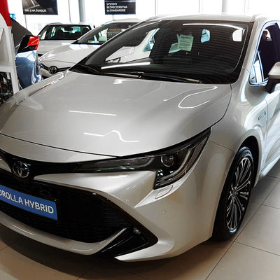 Ladekantenschutz für Toyota Touring Sports XII Silber Matt