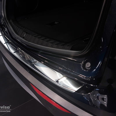Ladekantenschutz für Alfa Romeo Stelvio Silber Matt
