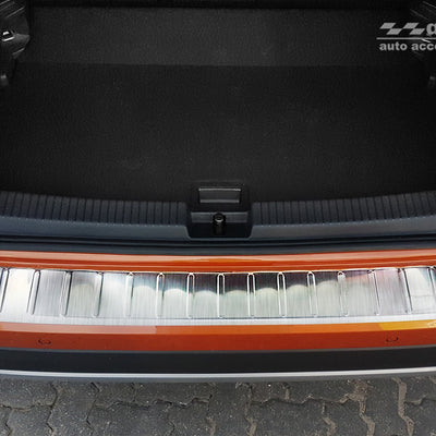 Ladekantenschutz für VW T-Cross Silber Matt