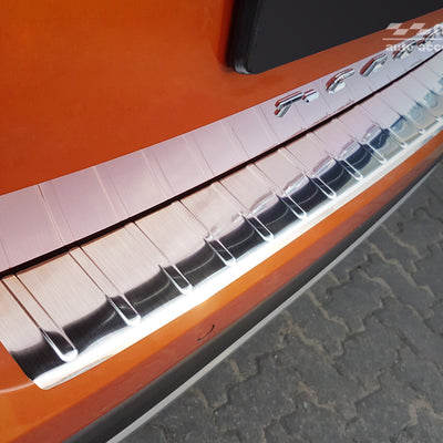 Ladekantenschutz für VW T-Cross Silber Matt
