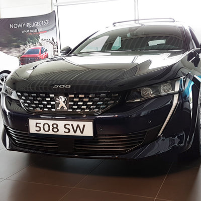 Ladekantenschutz für Peugeot 508 SW II Silber Matt