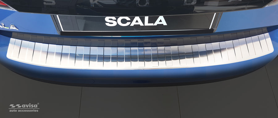 Ladekantenschutz für Skoda Scala Silber Matt