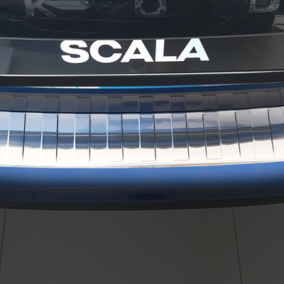 Ladekantenschutz für Skoda Scala Silber Matt