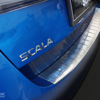 Ladekantenschutz für Skoda Scala Silber Matt