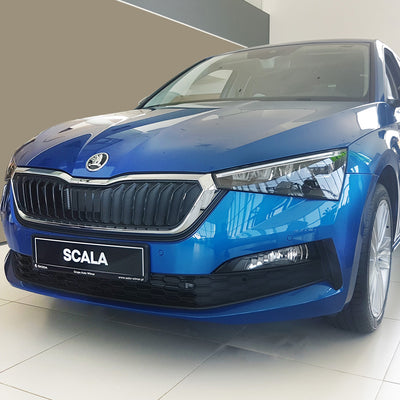 Ladekantenschutz für Skoda Scala Silber Matt
