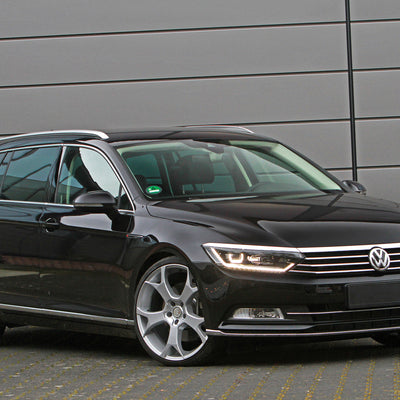 Ladekantenschutz für Volkswagen Passat B8 Variant / Alltrack Silber Matt