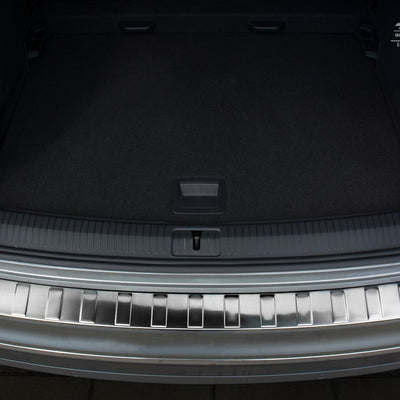 Ladekantenschutz für Volkswagen Tiguan II Silber Matt
