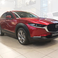 Ladekantenschutz für Mazda CX-30 Silber Matt