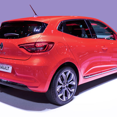 Ladekantenschutz für Renault für Renault Clio V Schrägheck Silber Matt