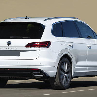 Ladekantenschutz für Volkswagen Touareg III Silber Matt