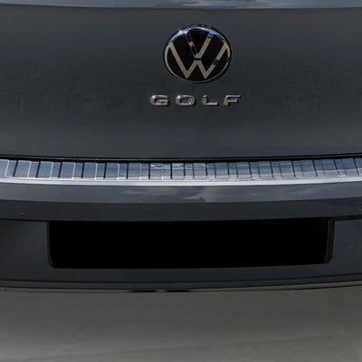 Ladekantenschutz für Volkswagen Golf VIII Silber Matt