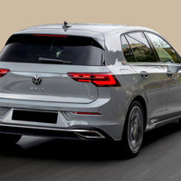 Ladekantenschutz für Volkswagen Golf VIII Silber Matt