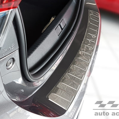 Ladekantenschutz für Opel Corsa F Elektro / Edition / Elegance Silber Matt