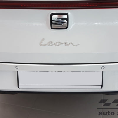 Ladekantenschutz für Seat Leon IV ST Silber Matt