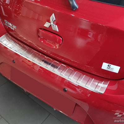 Ladekantenschutz für Mitsubishi Space Star Silber Matt