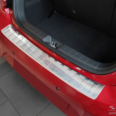 Ladekantenschutz für Mitsubishi Space Star Silber Matt