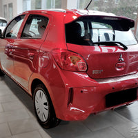 Ladekantenschutz für Mitsubishi Space Star Silber Matt