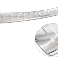 Ladekantenschutz für Mitsubishi Space Star Silber Matt