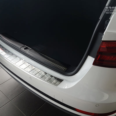 Ladekantenschutz für Audi A4 B9 Avant Silber Matt