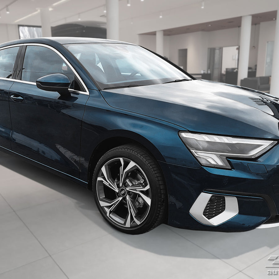 Ladekantenschutz für Audi A3 8Y Sportback Silber Matt