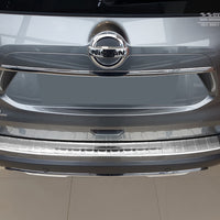 Ladekantenschutz für Nissan X-Trail III T32 Silber Matt