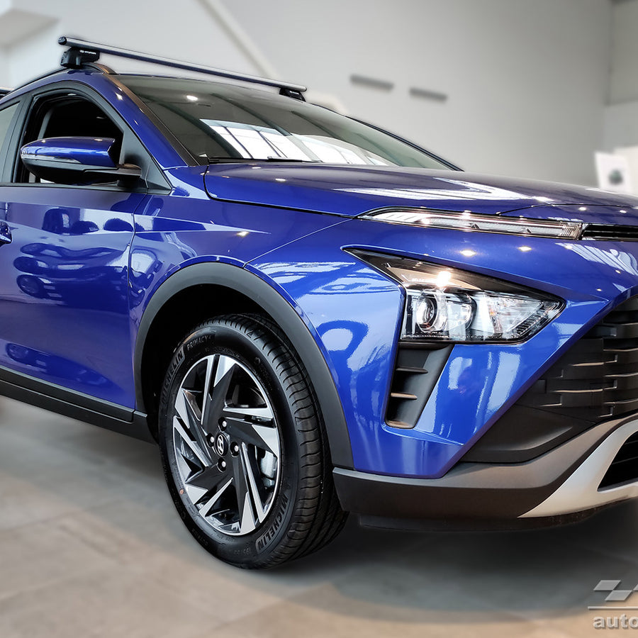 Ladekantenschutz für Hyundai Bayon Silber Matt