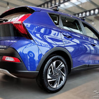 Ladekantenschutz für Hyundai Bayon Silber Matt