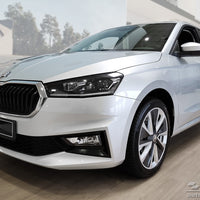 Ladekantenschutz für Skoda Fabia IV Silber Matt