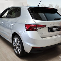 Ladekantenschutz für Skoda Fabia IV Silber Matt