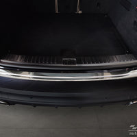 Ladekantenschutz für Porsche Cayenne III Silber Matt