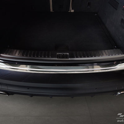 Ladekantenschutz für Porsche Cayenne III Silber Matt