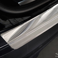 Ladekantenschutz für Porsche Cayenne III Silber Matt